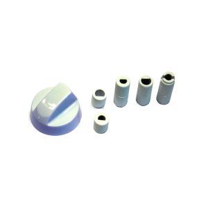 Recambio MANDO UNIVERSAL COCINA BLANCO (6,8mm) 1 PC 5 ACCESRIOS 