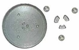 Plato microondas SAMSUNG 255mm (DE74-00027A)