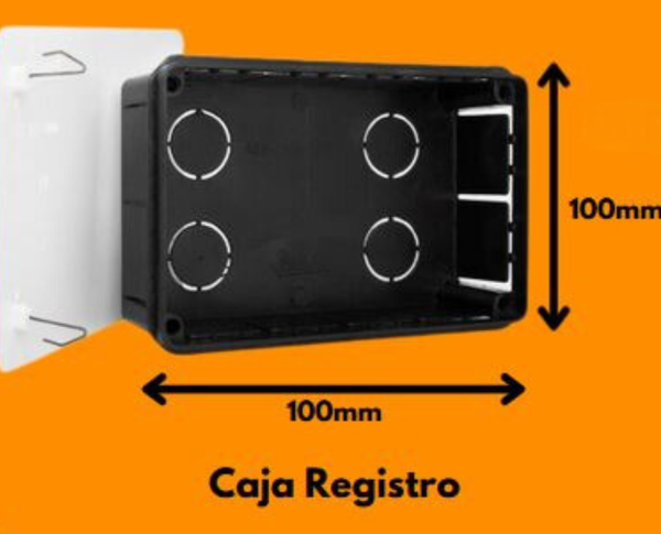 Recambio caja empotrable para registro