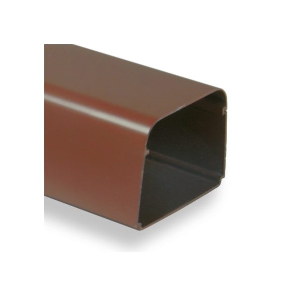 Recambio CANAL CON TAPA 70X40mm 32mts/CAJA COLOR MARRON