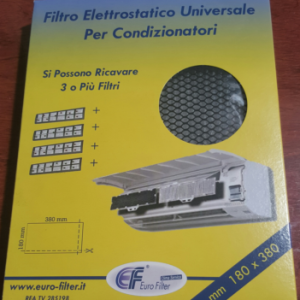 Recambio FILTRO ELECTROESTATICO RECORTABLE 180 x 380 mm