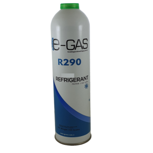Recambio GAS REFRIGERANTE R290 370GR. PROPANO (LLAVE DE SERVICIO 16UN1072)