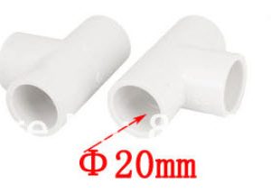 Recambio TE DESAGÜE PVC 20MM BLANCO