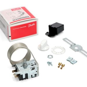 Recambio TERMOSTATO DANFOSS Nº8 KIT 077B7008 BOTELLERO 2C CAPILLARY 2000mm